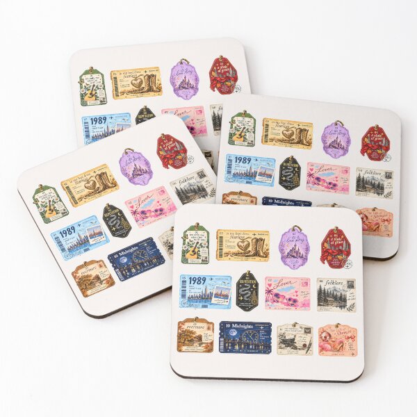 Item preview, 12-Era Hotel / Travel Ephemera Pack — luggage tags, boarding passes, postcards, room keys. designed and sold by taylorvinyls.
