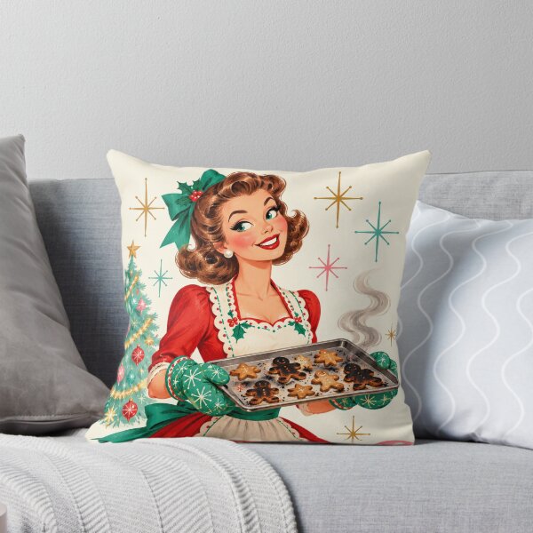 Item preview, Retro Christmas Cookie Baker – Vintage Holiday Kitchen designed and sold by MetaModel Editions.