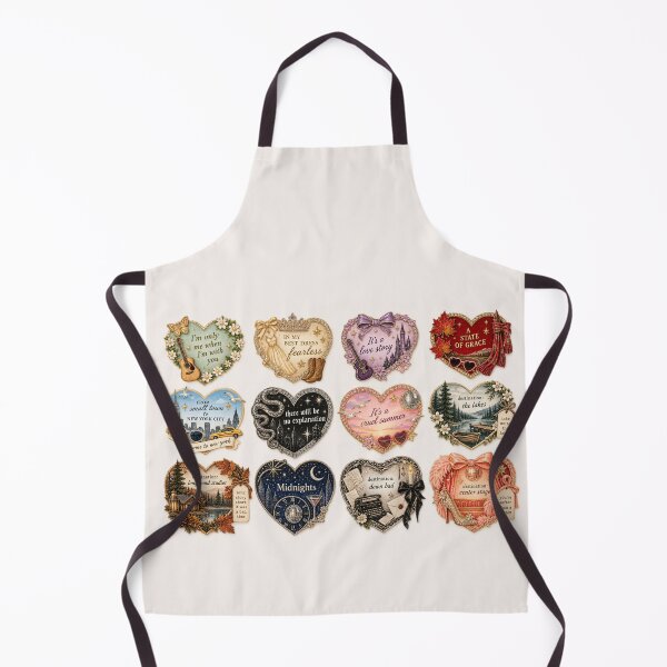 Item preview, 12 Album Era Heart Emblem Collection designed and sold by taylorvinyls.