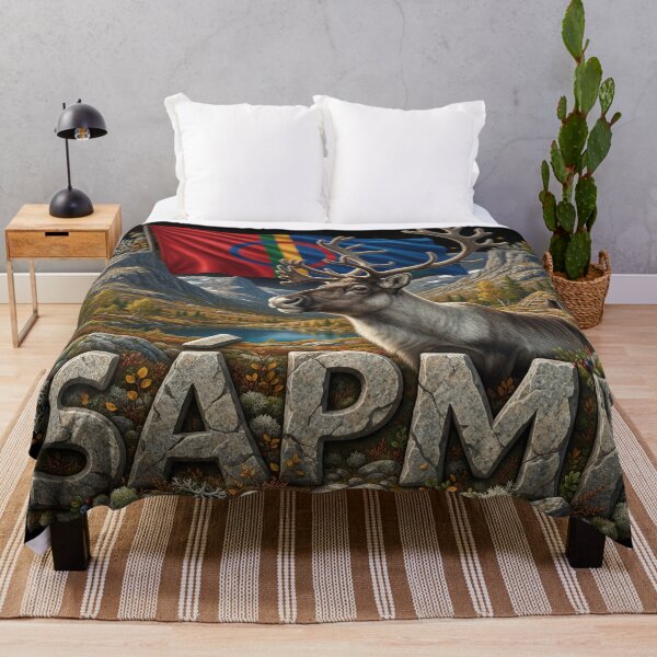 Item preview, Sápmi Heritage – Reindeer & Arctic Highlands designed and sold by FlagX.