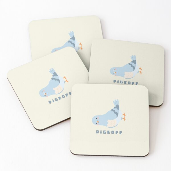 Item preview, Pigeoff - Funny Sarcastic Pigeon Pun designed and sold by petariskel.