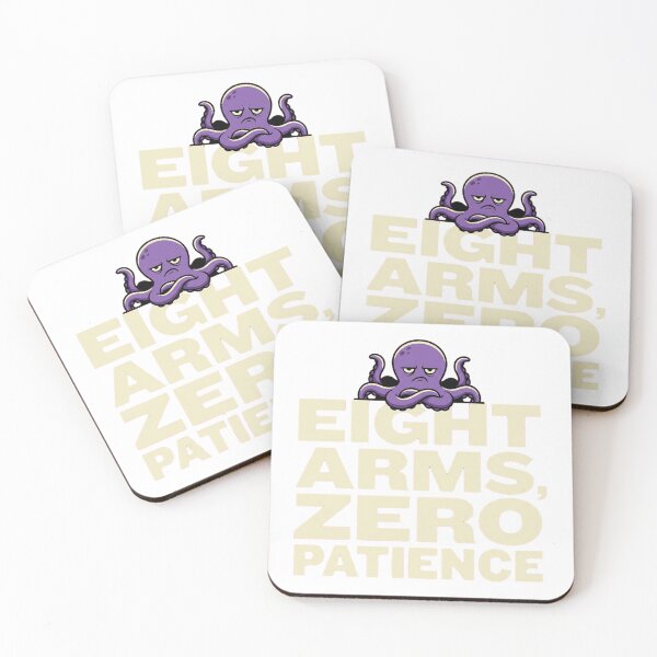 Item preview, Eight Arms Zero Patience designed and sold by DariaDoodleArt.