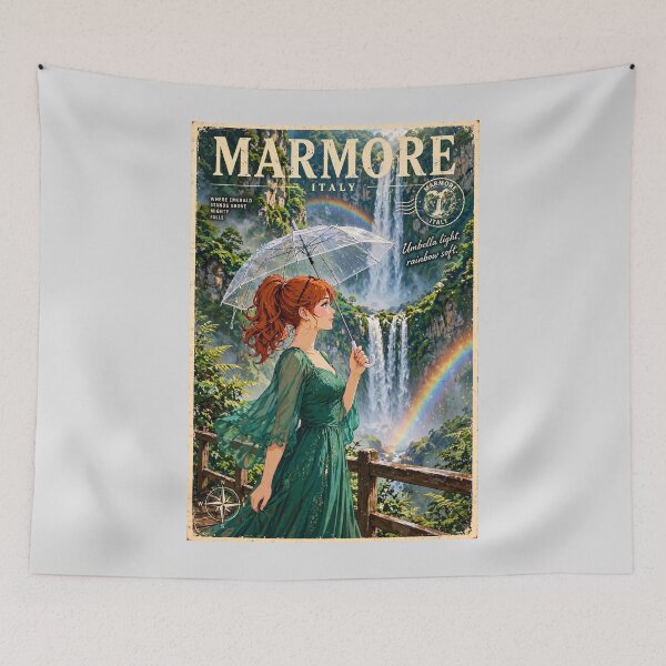 Item preview, Italy — Cascate delle Marmore — Dancing in the Waterfall Mist designed and sold by DibujandoPorfa.