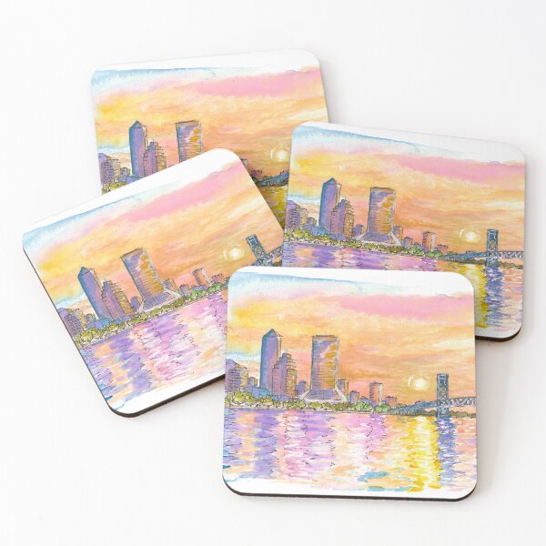 Item preview, Jacksonville Sunset Reflections Across the St Johns River designed and sold by artshop77.