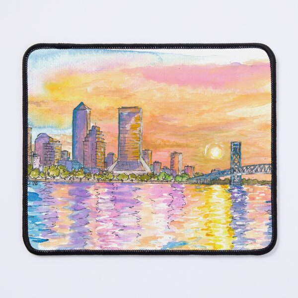 Item preview, Jacksonville Sunset Reflections Across the St Johns River designed and sold by artshop77.