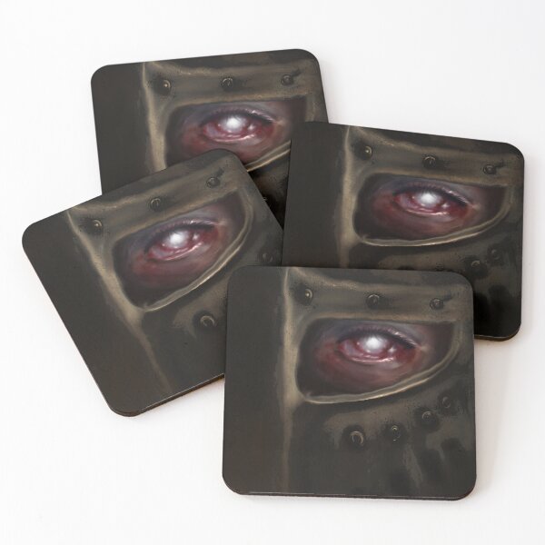 Item preview, Gothic Helmeted Face Detailed Eye Portrait⁠ designed and sold by a1-x.