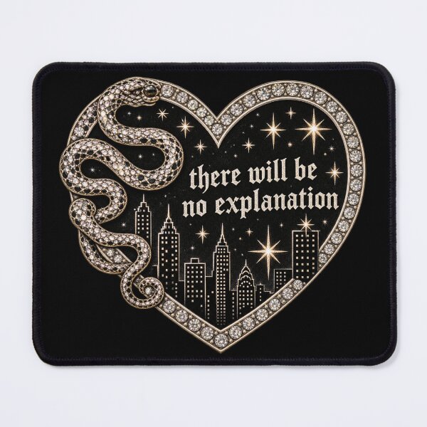 Item preview, Copy of REP Rhinestone Heart Black Rhinestone Gothic Heart Sticker designed and sold by taylorvinyls.