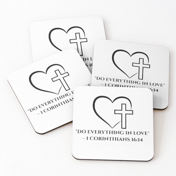 Item preview, 1 Corinthians 16:14 - Do Everything in Love designed and sold by CraftyUniverse.