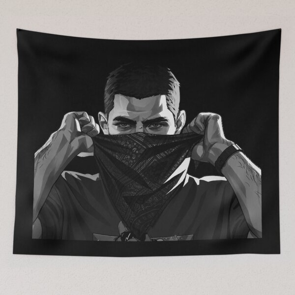 Item preview, GTA 6 Jason – The Masked Outlaw designed and sold by ranabravoo.