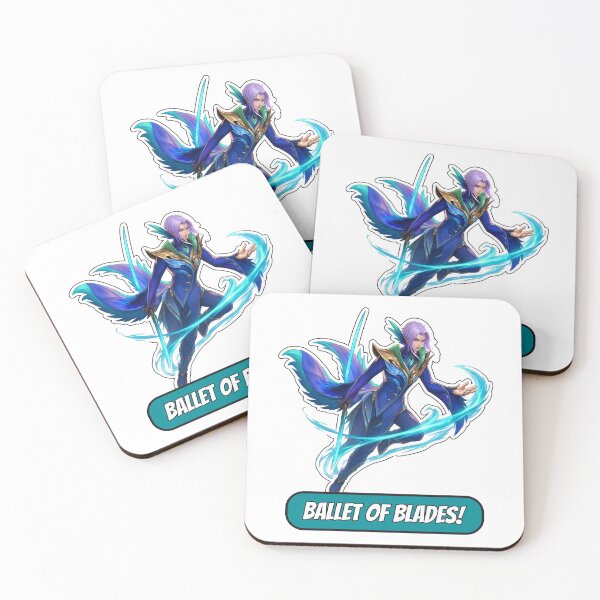 Item preview, Ling Ballet Of Blades Cyan Finch Anime Mobile Legends Fan Art designed and sold by Moonlit Tower Art.