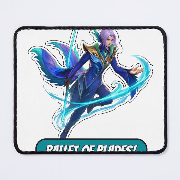 Aperçu de l'œuvre Ling Ballet Of Blades Cyan Finch Anime Mobile Legends Fan Art créée et vendue par Moonlit Tower Art.