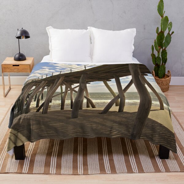 Item preview, Minimalist Coastal Photography / Under the Belmar Beach Pier designed and sold by Camera In Hand by Joel.
