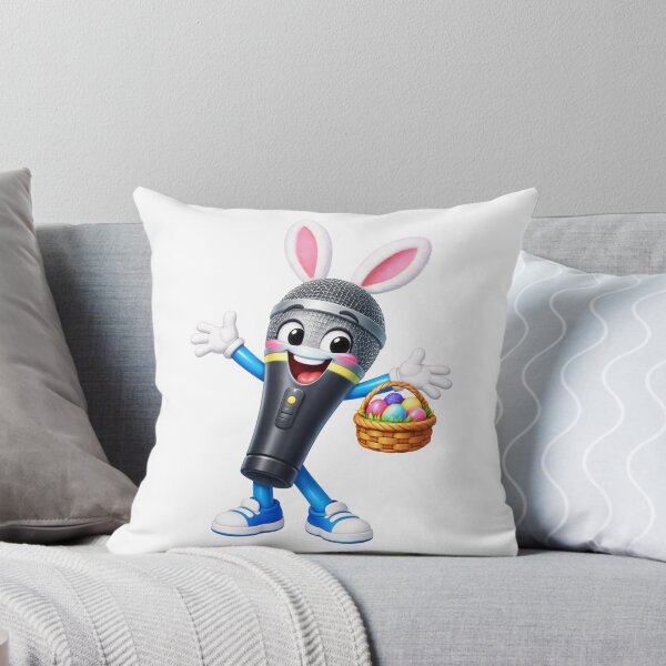 Item preview, Cheerful Microphone Easter designed and sold by Sillytoe.