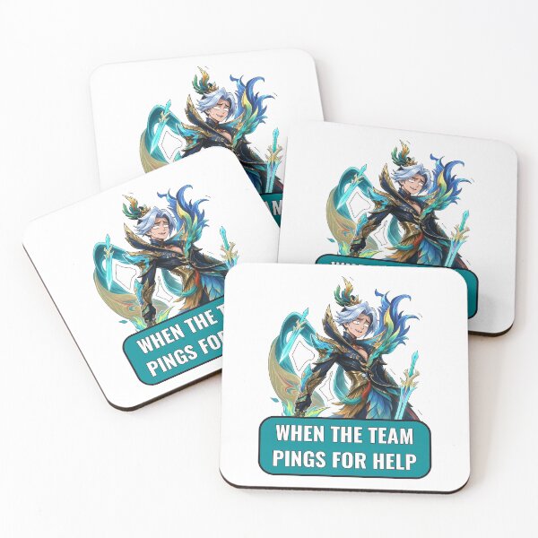 Item preview, Ling When The Team Pings For Help Serene Plume Meme Mobile Legends Fan Art designed and sold by Moonlit Tower Art.