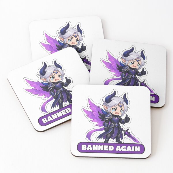 Item preview, Ling Banned Again Night Shade Meme Mobile Legends Fan Art designed and sold by Moonlit Tower Art.