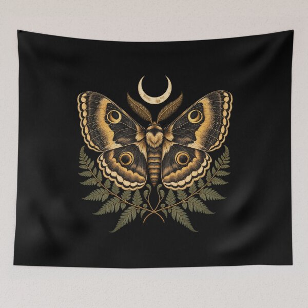 Item preview, Moth and Moon Botanical designed and sold by Good Mood Foundry.