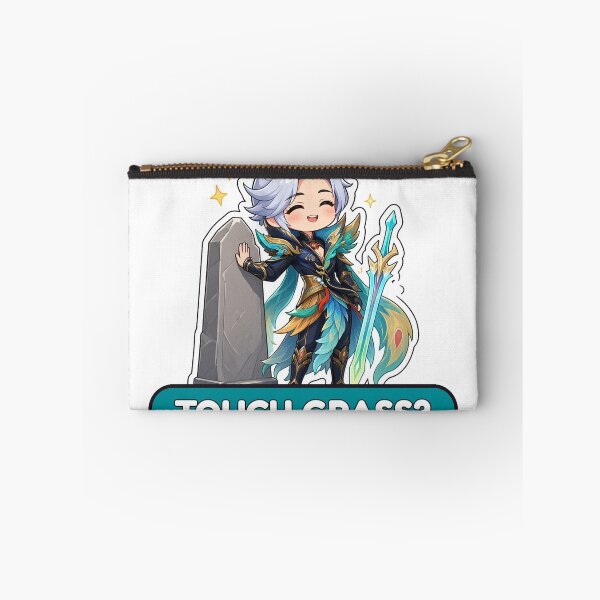 Item preview, Ling Touch Grass I Touch Walls Serene Plume Meme Mobile Legends Fan Art designed and sold by Moonlit Tower Art.