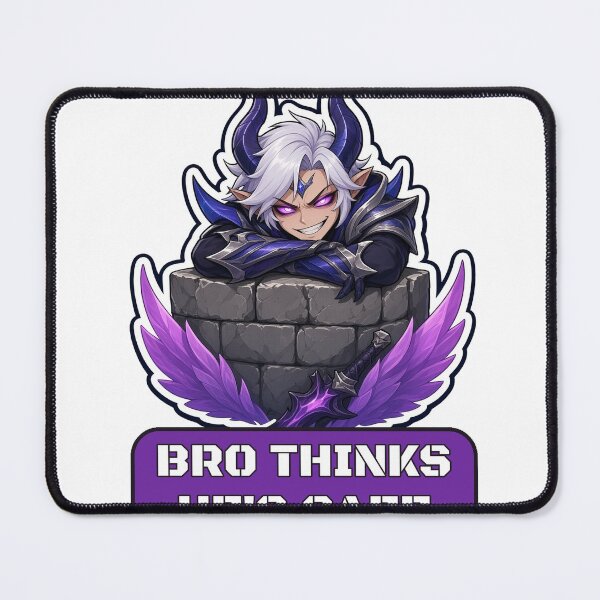 Aperçu de l'œuvre Ling Bro se croit en sécurité - Mème Night Shade - Fan art de Mobile Legends créée et vendue par Moonlit Tower Art.
