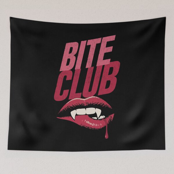 Item preview, "Bite Club" Vampire Love designed and sold by pixiedustpaint.
