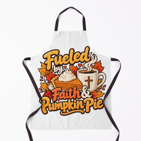 Item preview, Fueled by Faith & Pumpkin Pie designed and sold by Tsugraf Designs.