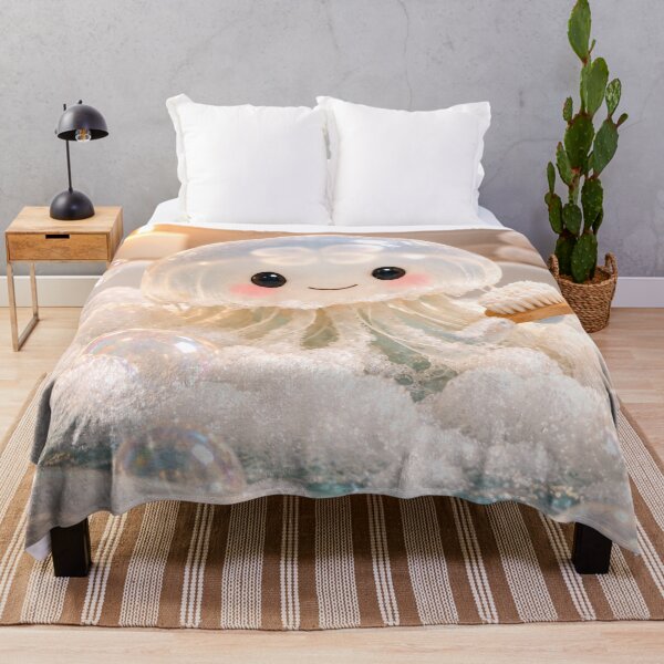 Item preview, Dreamy Moon Jellyfish Bubble Bath designed and sold by Sillytoe.