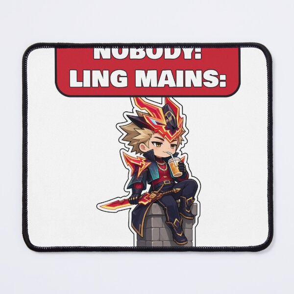 Aperçu de l'œuvre Ling Nobody Ling Mains Neobeast Meme Mobile Legends Fan Art créée et vendue par Moonlit Tower Art.