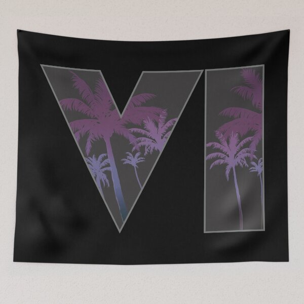 Item preview, GTA 6 Vice City Palm Trees designed and sold by ranabravoo.