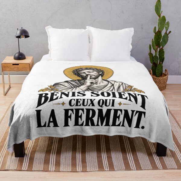Item preview, Blessed are those who keep quiet. designed and sold by Lazenco.