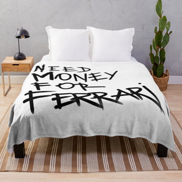 Item preview, Need money for ferrari designed and sold by Tanya Zevallos.