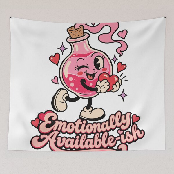 Item preview, Emotionally Available ish Funny Love Potion designed and sold by codex401.