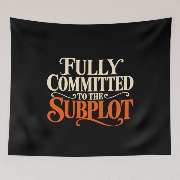 Item preview, Book Lover - Fully Committed to the Subplot designed and sold by Good Mood Foundry.