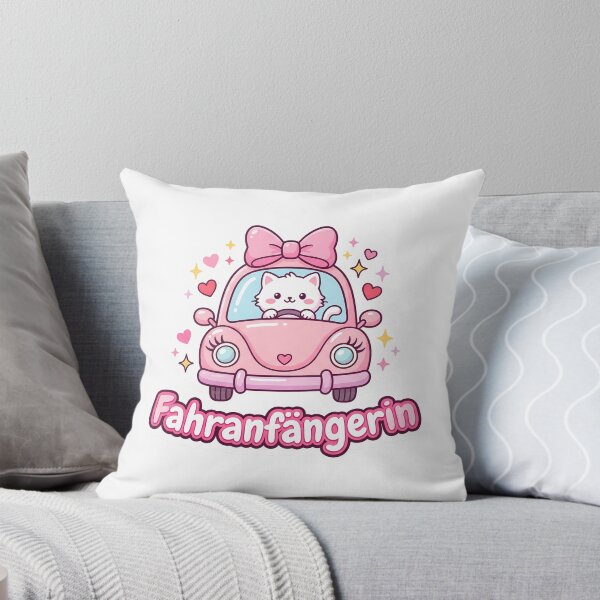 Item preview, Gift for a new driver - Cute cat car designed and sold by Print-Zoo.