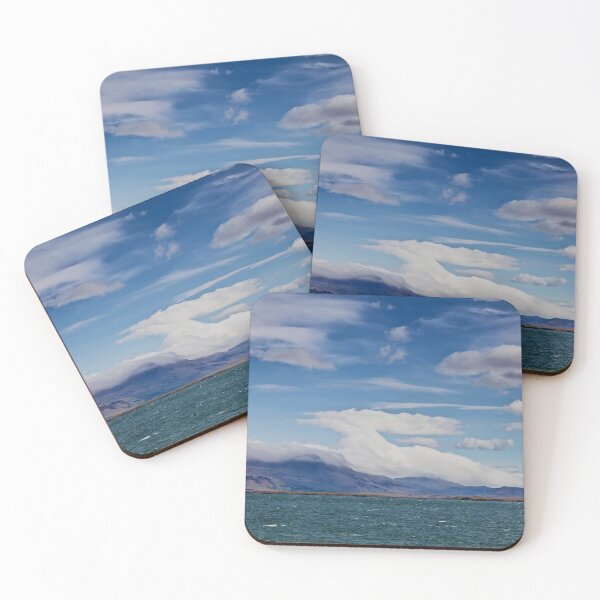 Item preview, Scenic Photography Sky Meets Glacier Iceland designed and sold by Camera In Hand by Joel.