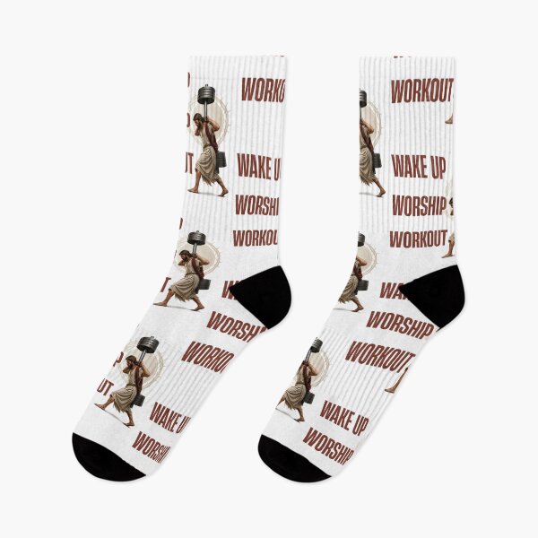 Item preview, Wake Up Worship Workout Religious Gym  designed and sold by AleksandraJac05.