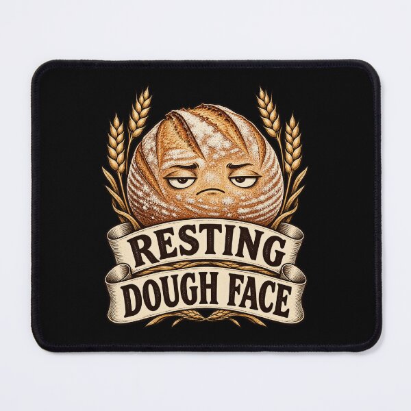 Item preview, Baking - Resting Dough Face designed and sold by Good Mood Foundry.
