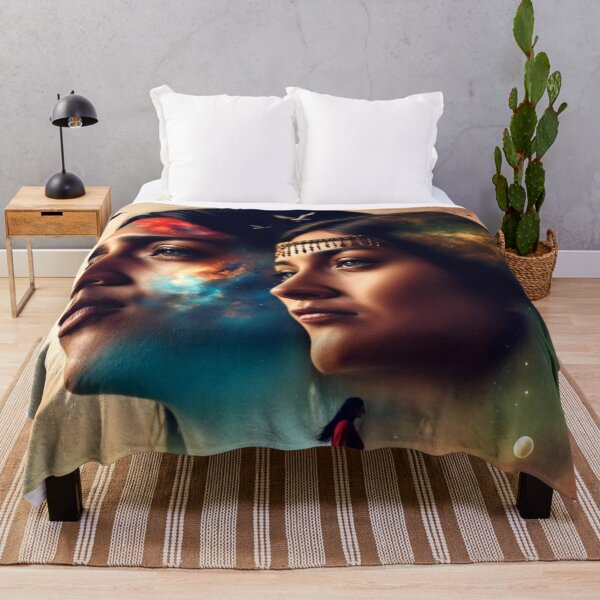 Item preview, Cosmic Sisters Galaxy Double Exposure designed and sold by Beyond The Canvas.