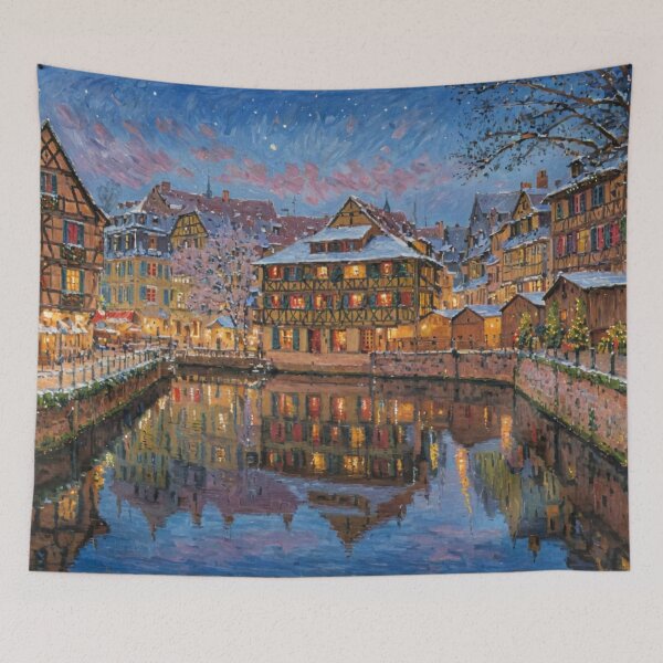 Item preview, Petite France, Strasbourg, in winter designed and sold by sid1802.