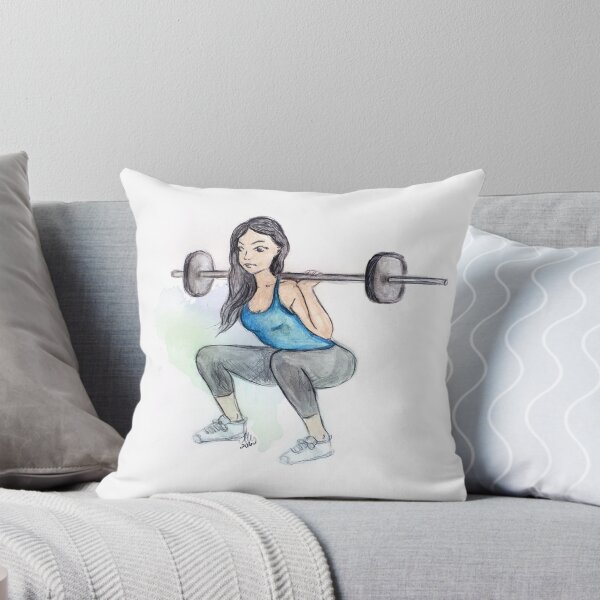 Strength Series 1 Throw Pillow