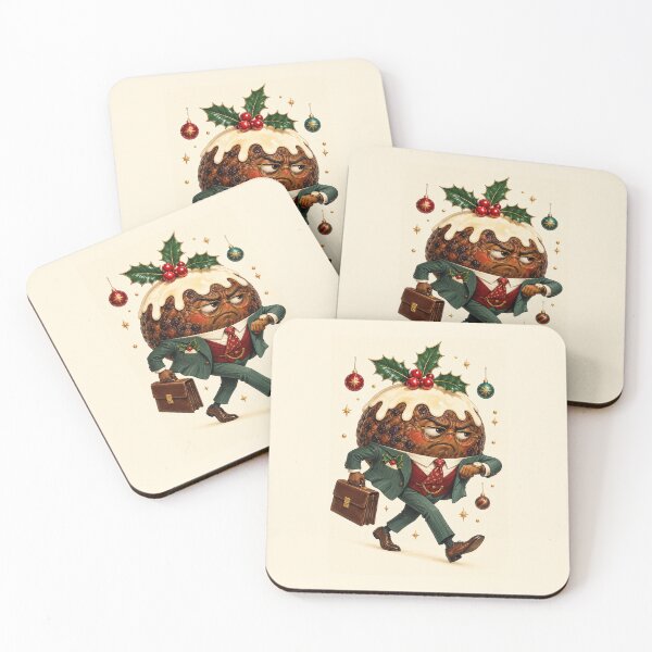 Item preview, Grumpy Christmas Pudding – Holiday Office Mood designed and sold by MetaModel Editions.
