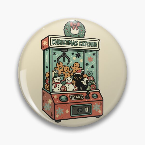 Item preview, Gingerbread claw machine designed and sold by DuliDoodles.