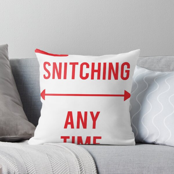 Item preview, No Snitching Street Sign designed and sold by TallMike83.