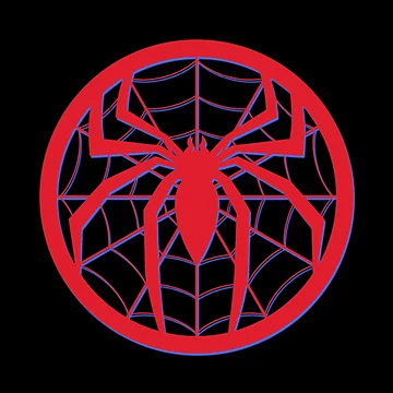 Artwork thumbnail, Spiderman logo 2 by Mad Apparel