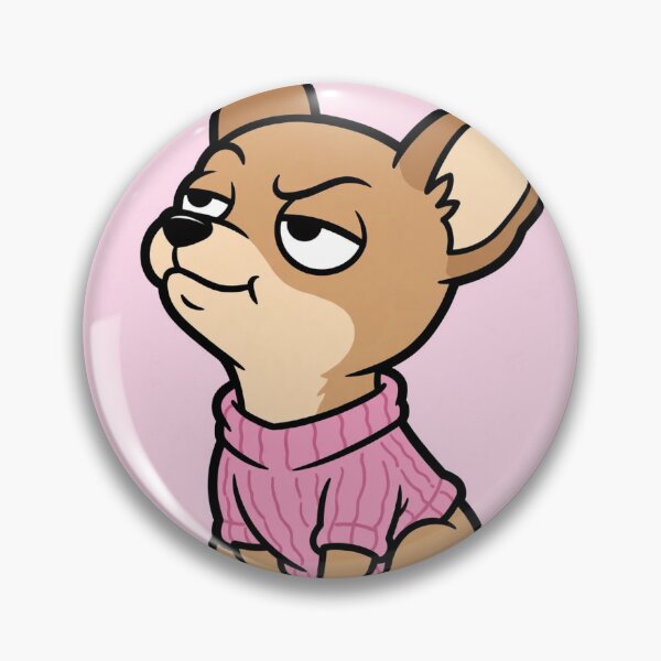 Item preview, Funny Chihuahua Sticker for Laptop — I Run This House Sassy Dog designed and sold by WhaleStore.