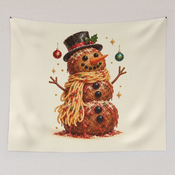 Item preview, Spaghetti Snowman – Italian Christmas Chaos designed and sold by MetaModel Editions.