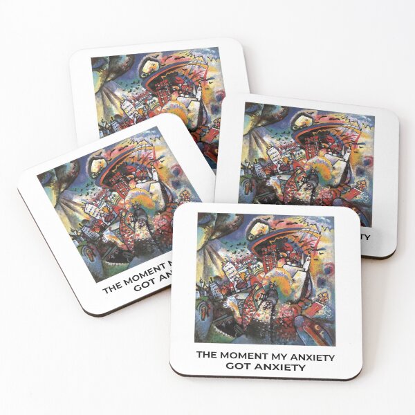Item preview, Moscow by Wassily Kandinsky - The Moment My Anxiety Became Anxious designed and sold by lijoy.