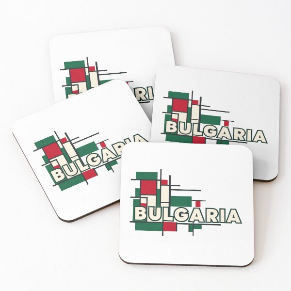 Item preview, Bulgaria Asymmetric Tricolor Grid designed and sold by aihrgdesign.