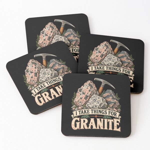 Item preview, Geology - I Take Things for Granite designed and sold by Good Mood Foundry.
