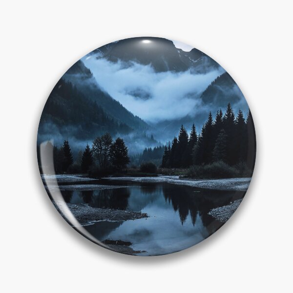Item preview, Misty Mountain Reflection designed and sold by Exodoi.