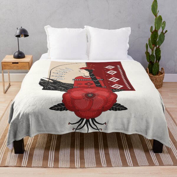 Item preview, Slavic Firebird Guardian Red Poppy Art designed and sold by fadilow.