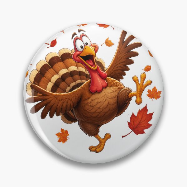 Item preview, Copy of Festive Thanksgiving Scene with Turkey designed and sold by FlowerSeller1.